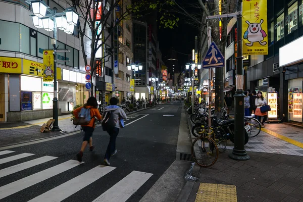 Nattetid i tokyo — Stockfoto