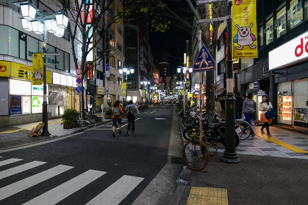 Noční čas v Tokiu — Stock fotografie