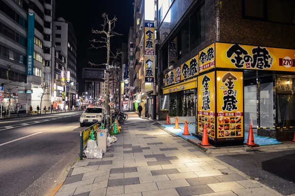 Nattetid i tokyo — Stockfoto