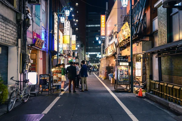 Nattetid i tokyo — Stockfoto