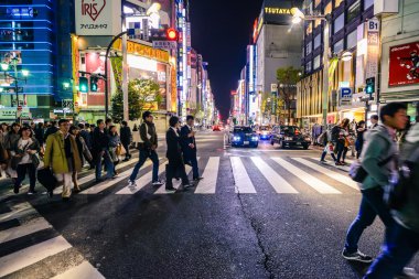 gece vakti Tokyo, Japonya
