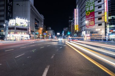 gece vakti Tokyo, Japonya