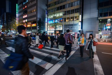 gece vakti Tokyo, Japonya