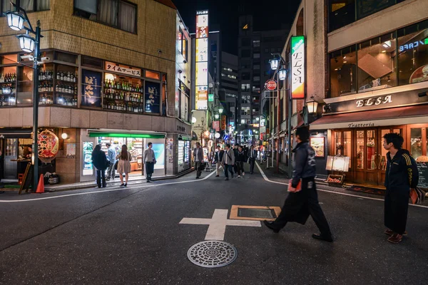 Nattetid i tokyo, japan — Stockfoto