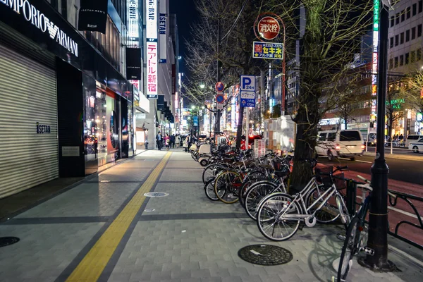 Tempo di notte a Tokyo, Giappone — Foto Stock