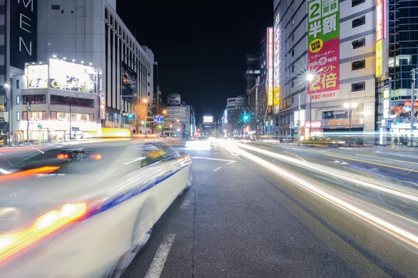 Tempo di notte a Tokyo, Giappone — Foto Stock