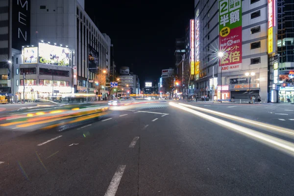 Tempo di notte a Tokyo, Giappone — Foto Stock