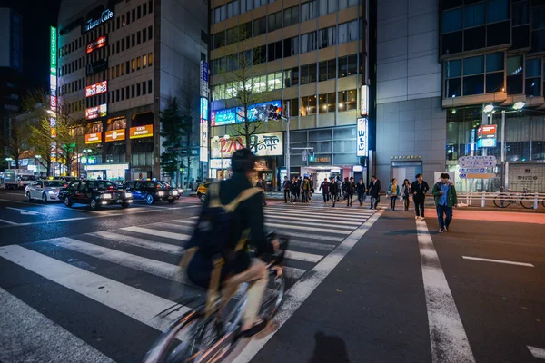 東京では、夜の時間を日本します。 — ストック写真