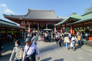 Senso-ji Tapınağı, tokyo, Japonya