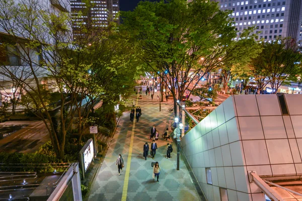 Kväll tid i tokyo, japan — Stockfoto