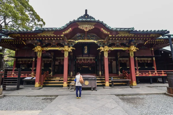 Vchodu do chrámu. Tokyo, Japonsko — Stock fotografie