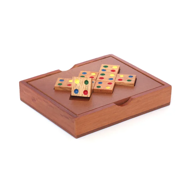 Wooden puzzle 5 — Stock Photo, Image