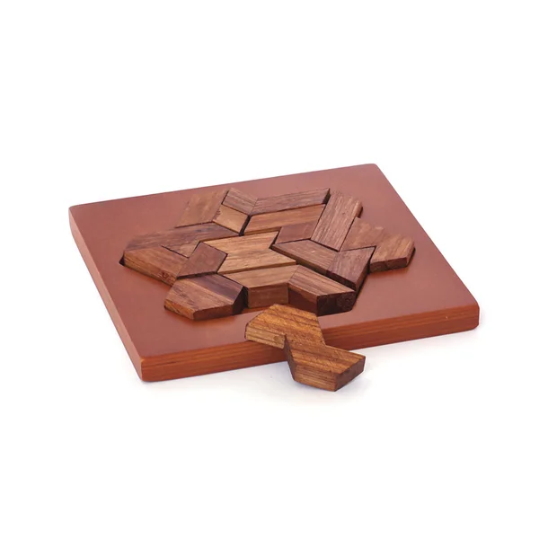 Puzzle di legno 6 — Foto Stock