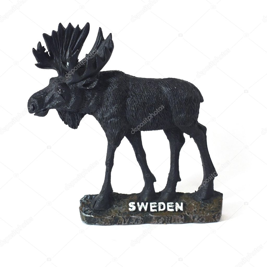 Magnet souvenir of Sweden