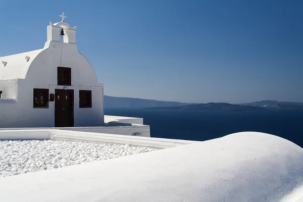 Θέα προς τη Σαντορίνη — Φωτογραφία Αρχείου