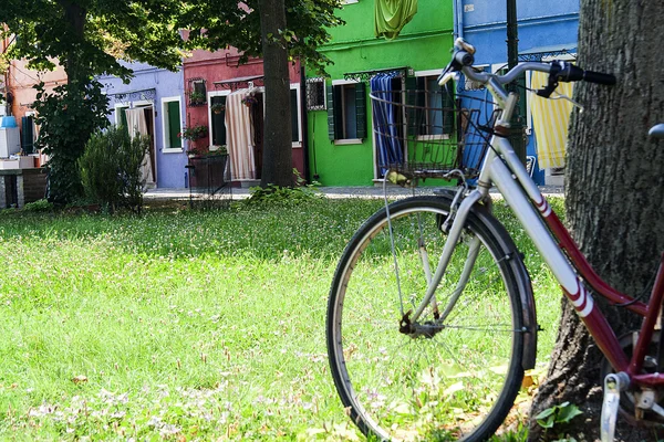 Imagem da rua Burano — Fotografia de Stock