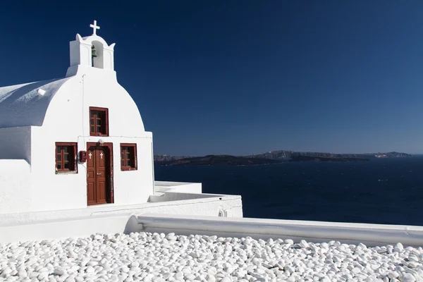 Θέα προς τη Σαντορίνη — Φωτογραφία Αρχείου