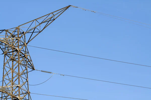 Elektriska pylon — Stockfoto