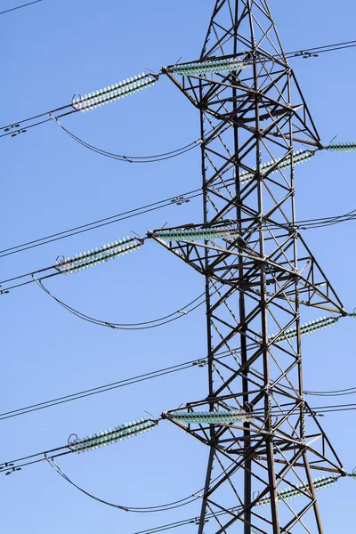 Elektriska pylon — Stockfoto