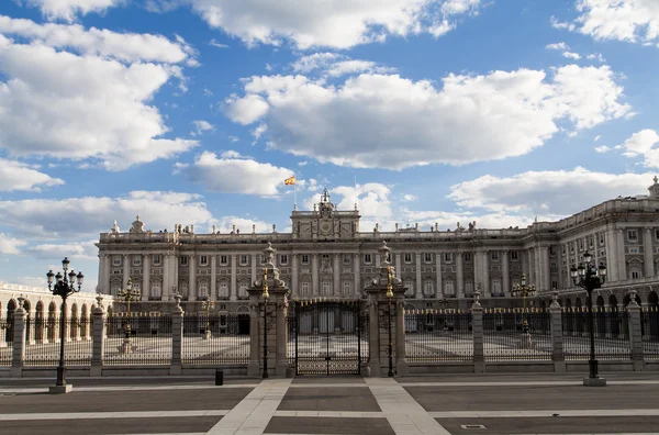 Královský palác v Madridu, Španělsko — Stock fotografie