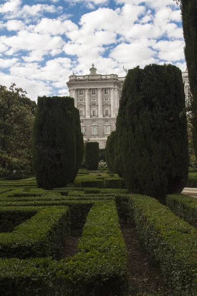 Königspalast in Madrid, Spanien — Stockfoto