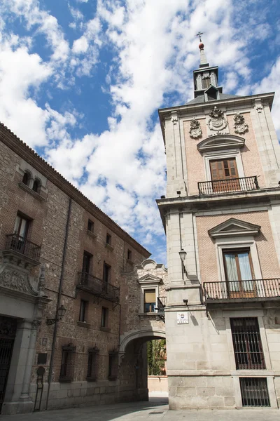 Architecture details at Madrid streets — Stock Photo, Image