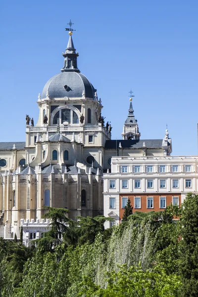 Almudena Cathedral at Madrid,Spain — Stock Photo, Image