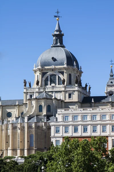 Almudena Cathedral at Madrid,Spain — Stock Photo, Image