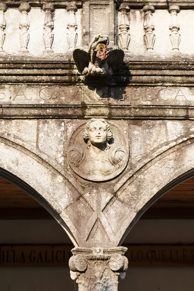 Hostal de los reyes catolicos v santiago de compostela — Stock fotografie