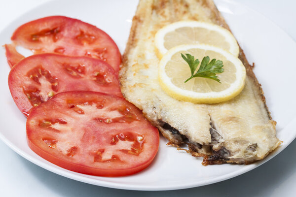 Roasted Flounder