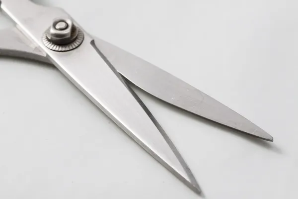 Scissors on a white background — Stock Photo, Image