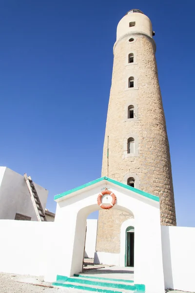 Lighthouse on the big brother island — Stock Photo, Image