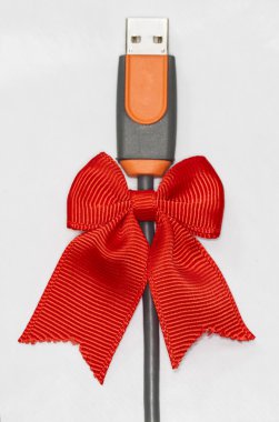 kurdele ile USB girişi