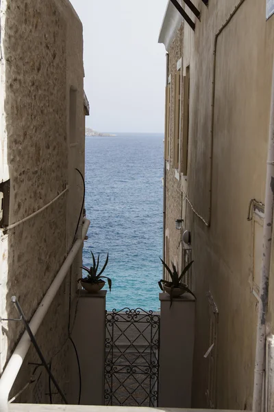 Afbeelding van ermuopolis op syros — Stockfoto