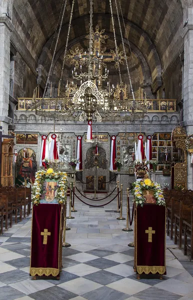 Dentro de una iglesia ortodoxa —  Fotos de Stock