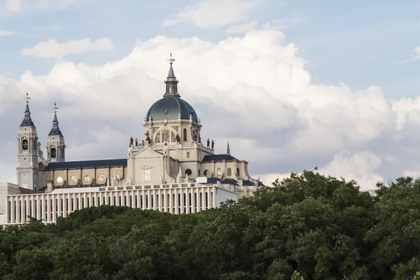 View of Almudena Cathedral — Stock Photo, Image