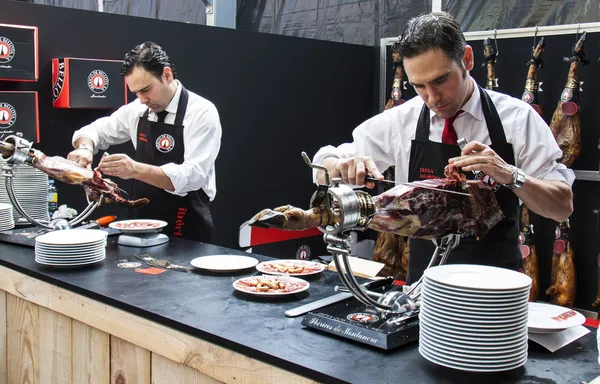 Şef Dilimleme jamon Iberico
