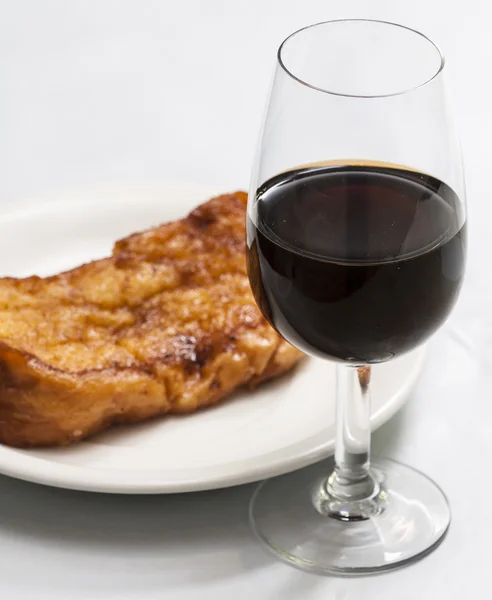 Torrijas, franska toast Stockfoto