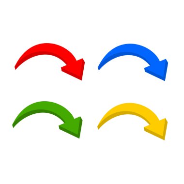 Çokrenkli 3B set oku