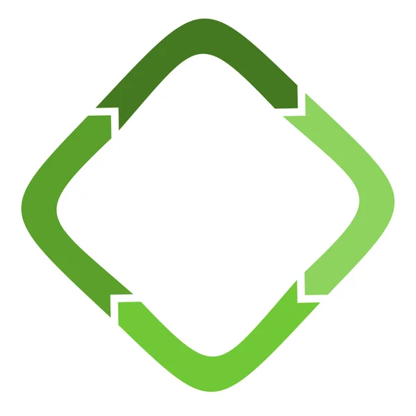 Логотип утилизации — стоковый вектор