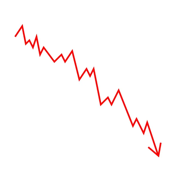 Gráfico estatística linear —  Vetores de Stock