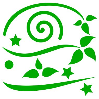 yeşil bitki kümesi