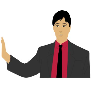 işadamı yalnız duruş