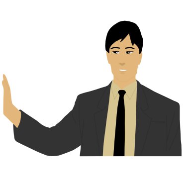 işadamı yalnız duruş