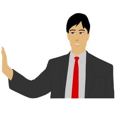 işadamı yalnız duruş