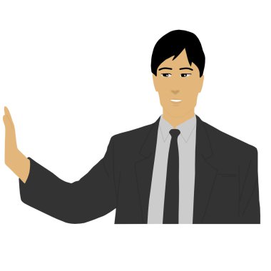 işadamı yalnız duruş