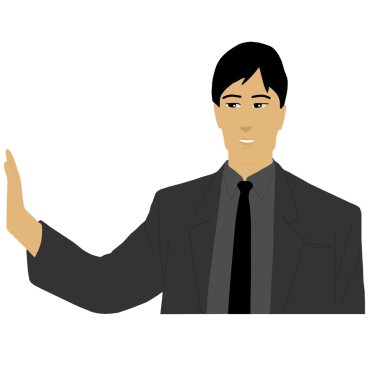 işadamı yalnız duruş