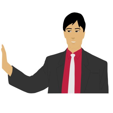 işadamı yalnız duruş