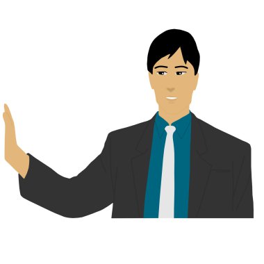 işadamı yalnız duruş