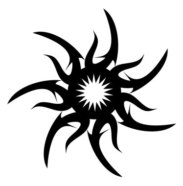 silahının bilim kurgu tribal Tattoo